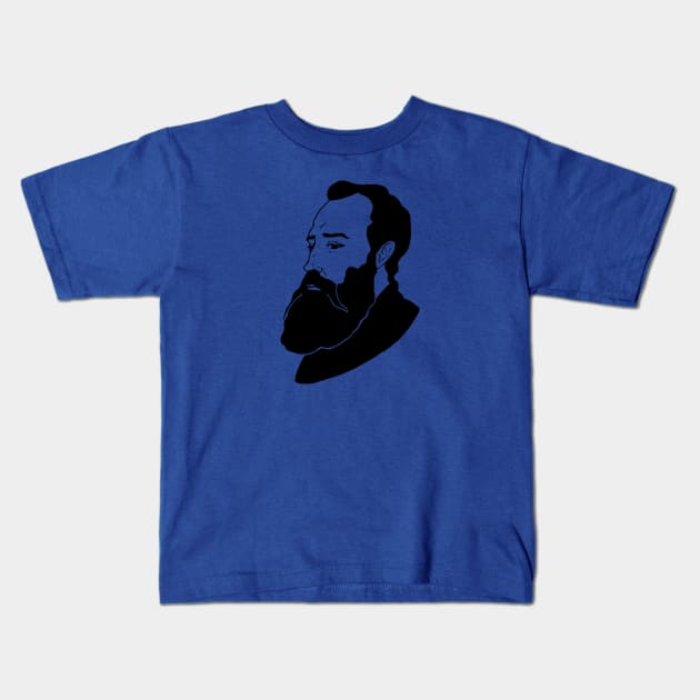 Sir Frederick Pottinger Kids T-Shirt by Australian_Bushranging